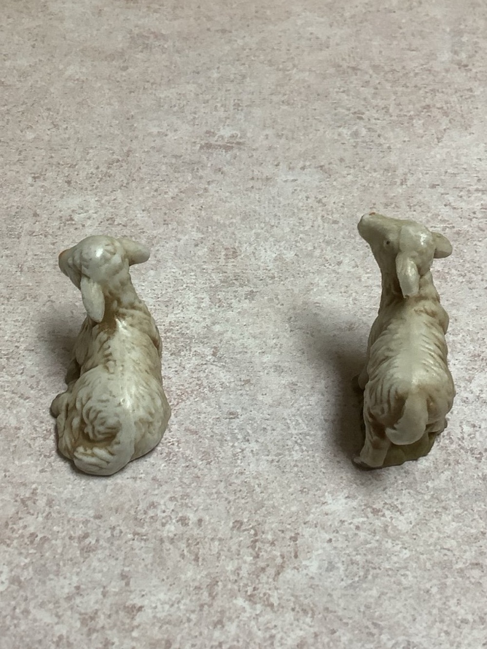 Nativity Sheep Set, Ceramic Sheep For Nativity Set , Christmas Decor - Picture 3 of 8